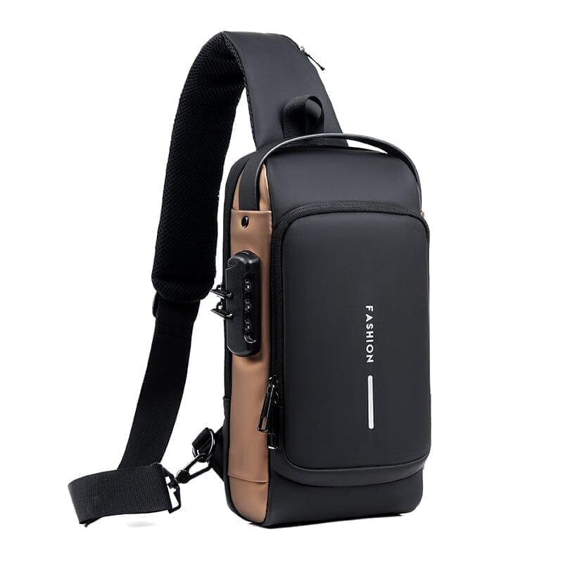 Mochila Anti-Furto com Senha USB Slim Bag - Loja Urbano