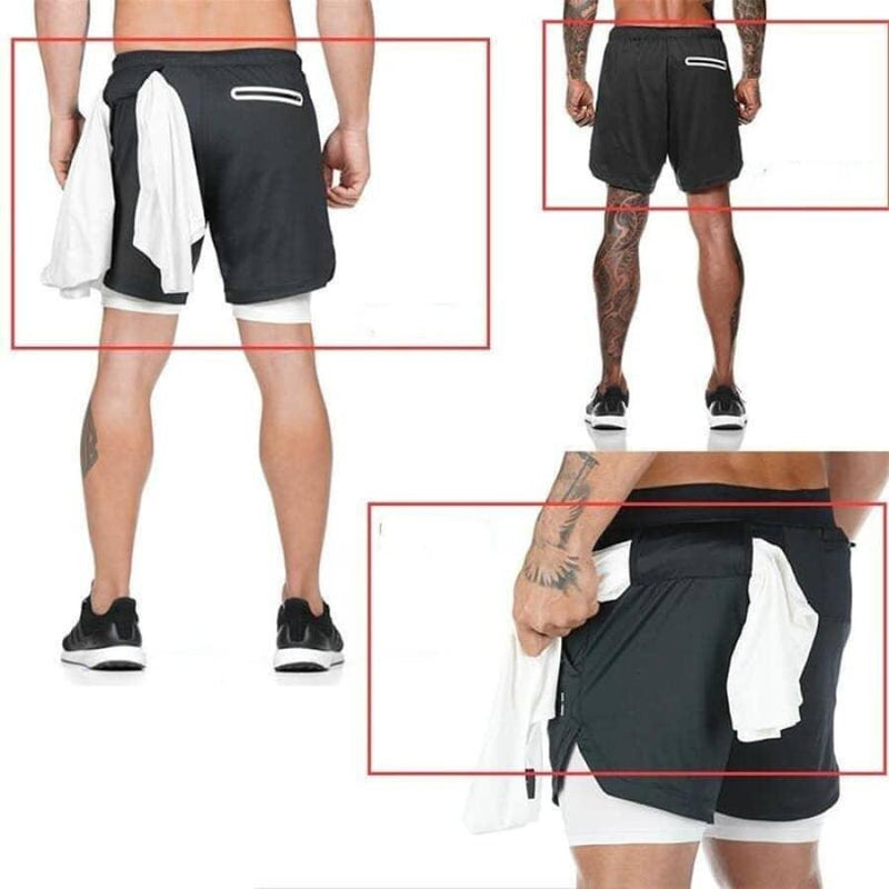 Shorts Para Treino 2 em 1 Esporte Air Effect - Loja Urbano