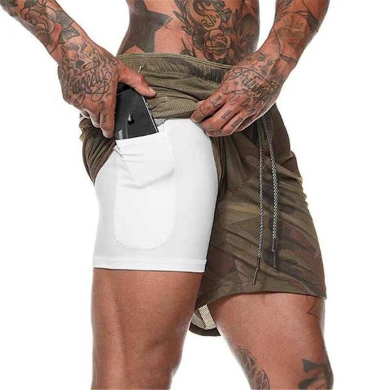 Shorts Para Treino 2 em 1 Esporte Air Effect - Loja Urbano