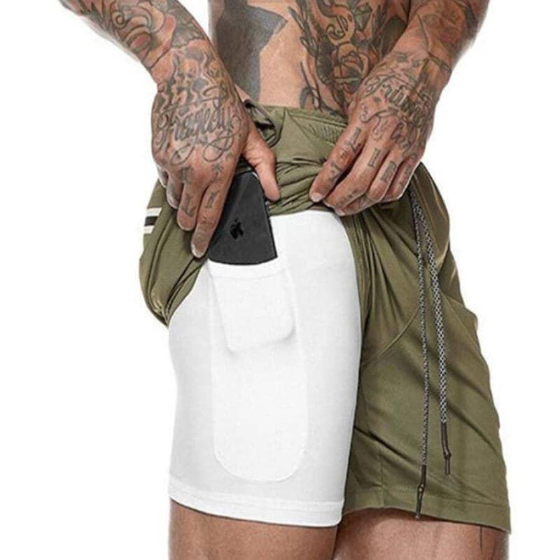 Shorts Para Treino 2 em 1 Esporte Air Effect - Loja Urbano